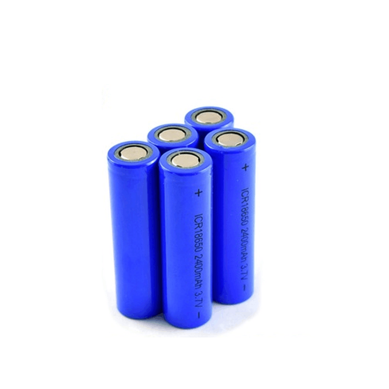 Good quality lithium ion 18650 2400mah rechargeable li-ion battery