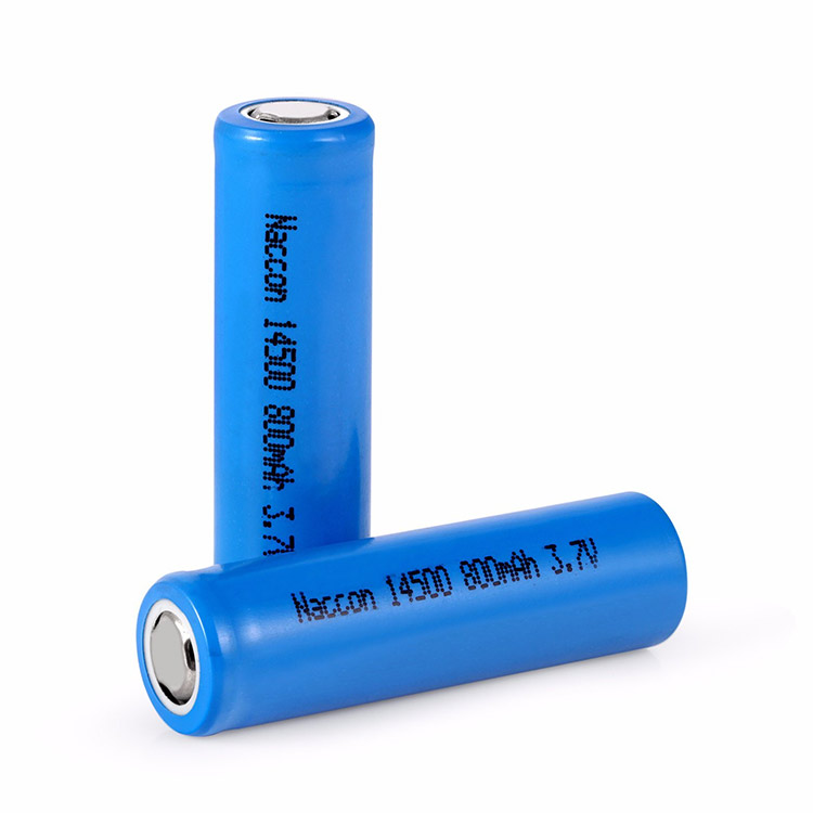 14500 3.7v 800mAh li-ion Battery