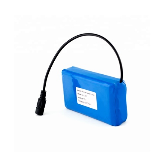 12v 8000mAh rechargeable lithium polymer battery
