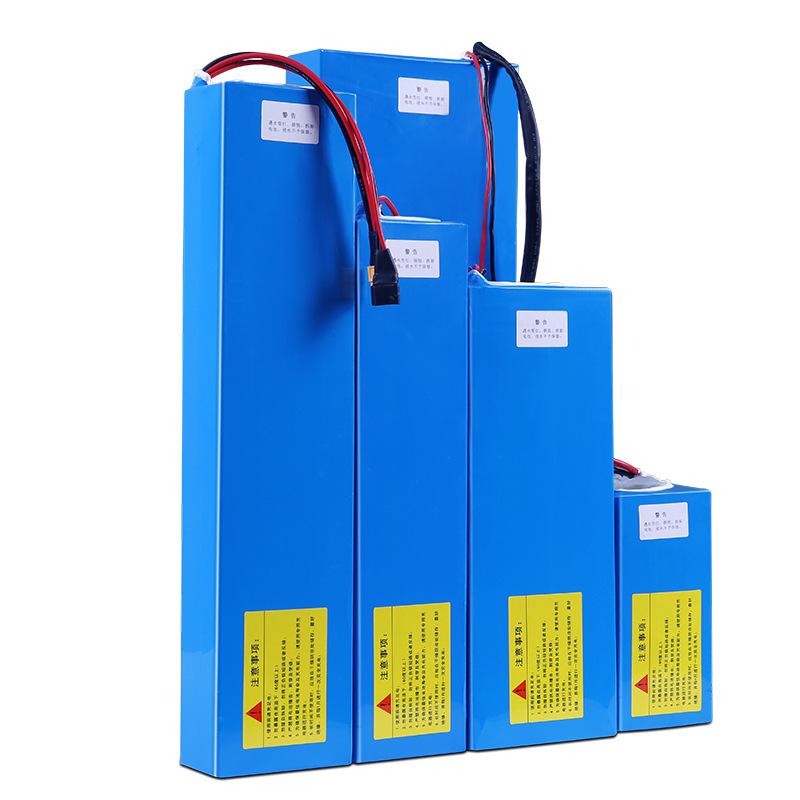 What is the voltage of the lithium iron phosphate battery and the voltage of the