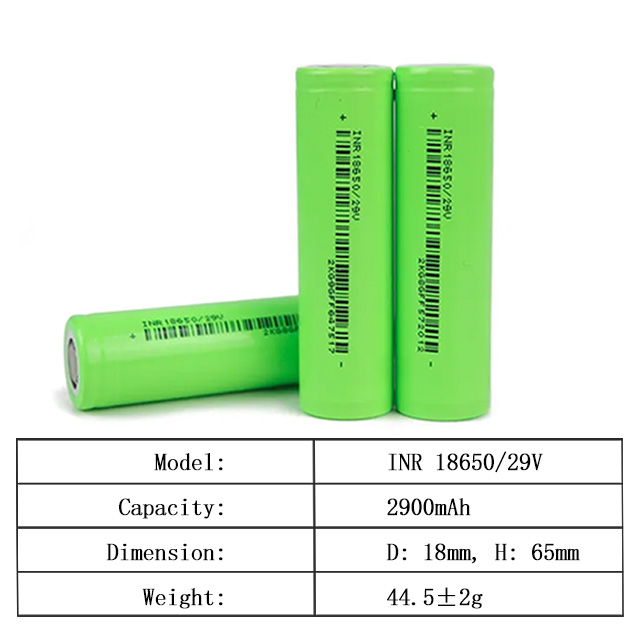 What is the capacity of 18650 lithium battery?